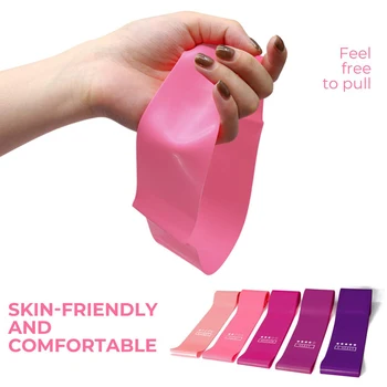 

5PCS Training Fitness Gum Exercise Gym Strength Resistance Bands Pilates Sport Latex Fitness Bands Crossfit Workout Equipment
