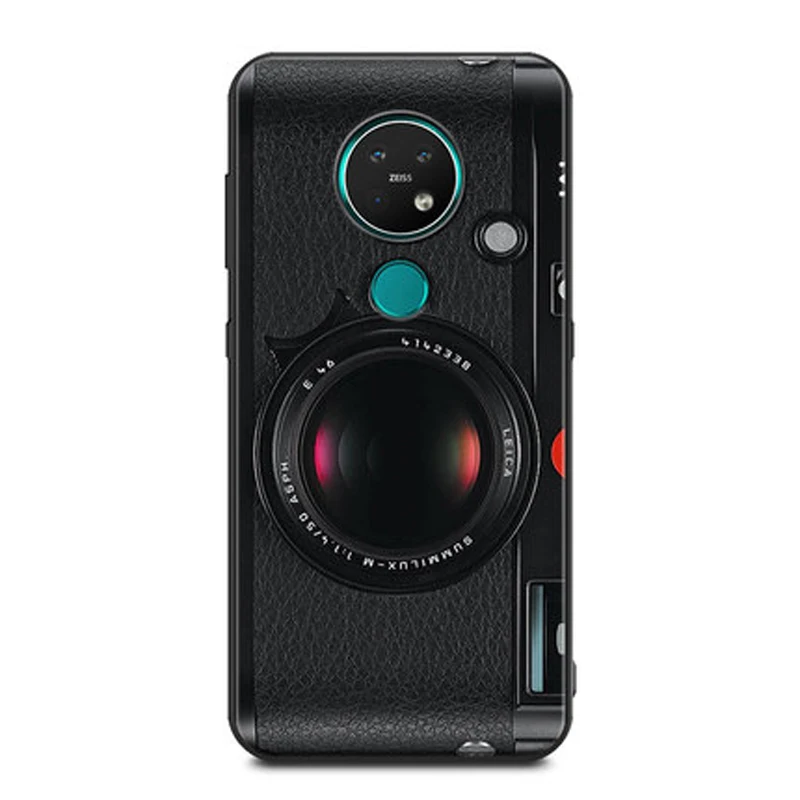 A8 Для Nokia 7,2 чехол Nokia7.2 Мягкий Силиконовый ТПУ задняя крышка Чехлы для Nokia 7,2 чехол для телефона защитный бампер - Color: A8