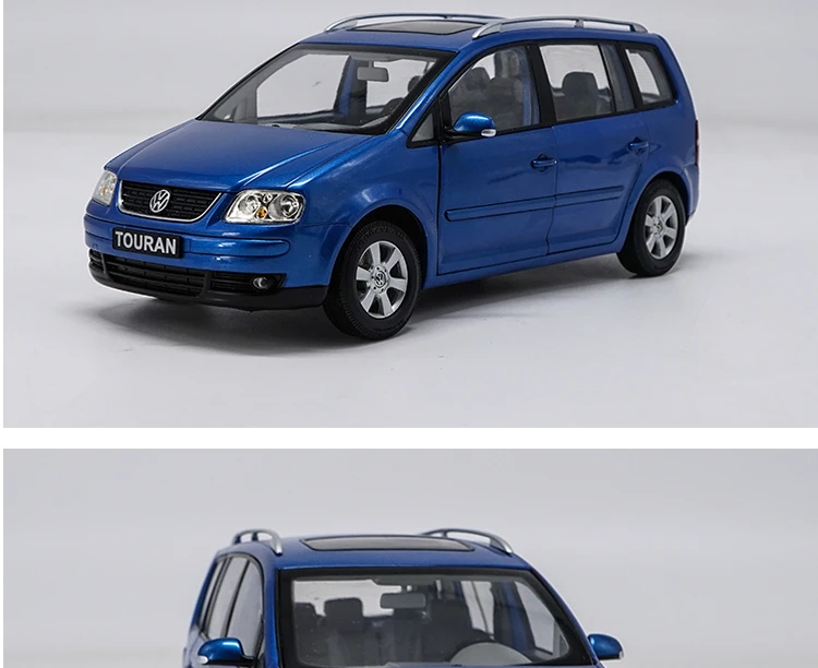 1:18 Высокая тщательная VW TOURAN MPV сплав модель автомобиля статические металлические модельные автомобили с оригинальной коробкой