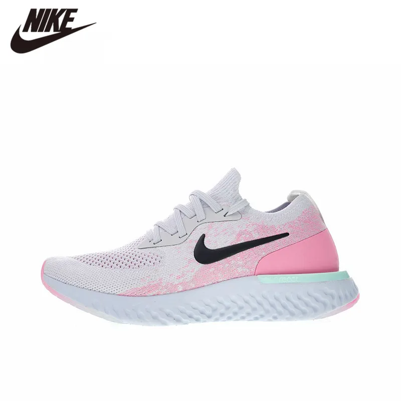 Оригинальный Nike Оригинальные кроссовки EPIC реагировать FLYKNIT женские кроссовки дышащие кроссовки Спорт на открытом воздухе хорошее