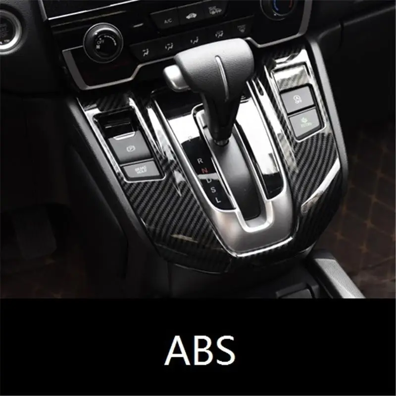 Авто Хромовая Автомобильная Модифицированная ручка переключения скоростей панель внутренняя отделка Аксессуары Чехлы для автомобиля Стайлинг 17 18 19 для Honda CRV - Название цвета: Number 11