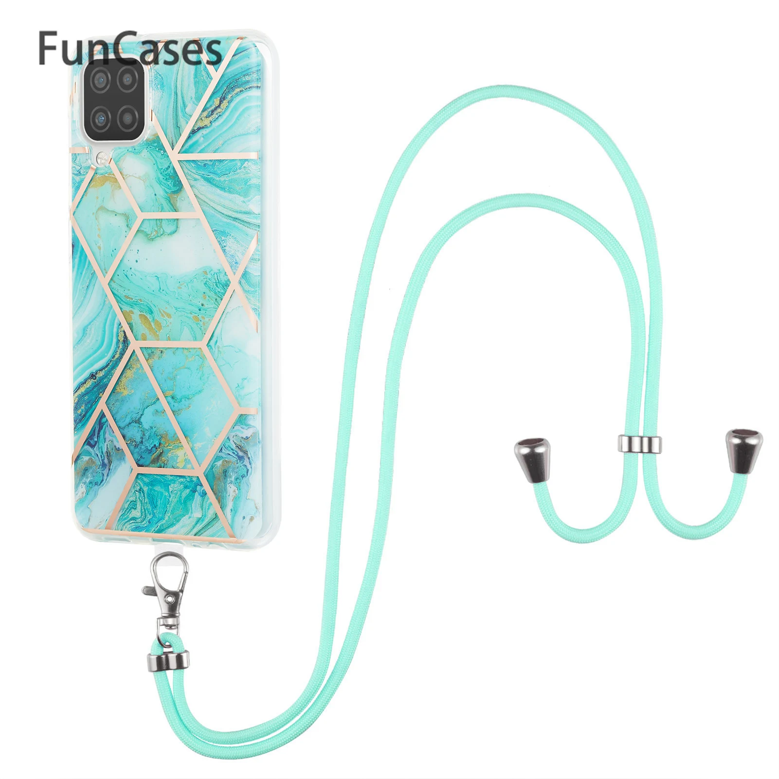 Custodie Trasparenti Lavanda Per Capinha Samsung A12 Cover Lucida Portatile Movil Per Samsung Galaxy Funda A12 Soft Tpu Protector