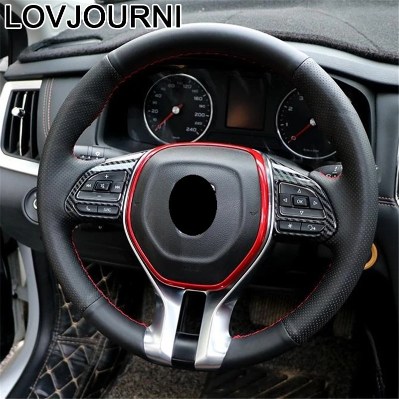 Кнопка рулевого колеса Интерьер Automovil модифицированный хром отделка Аксессуары Чехлы украшения 18 19 для Morris Гаражи MG EI6