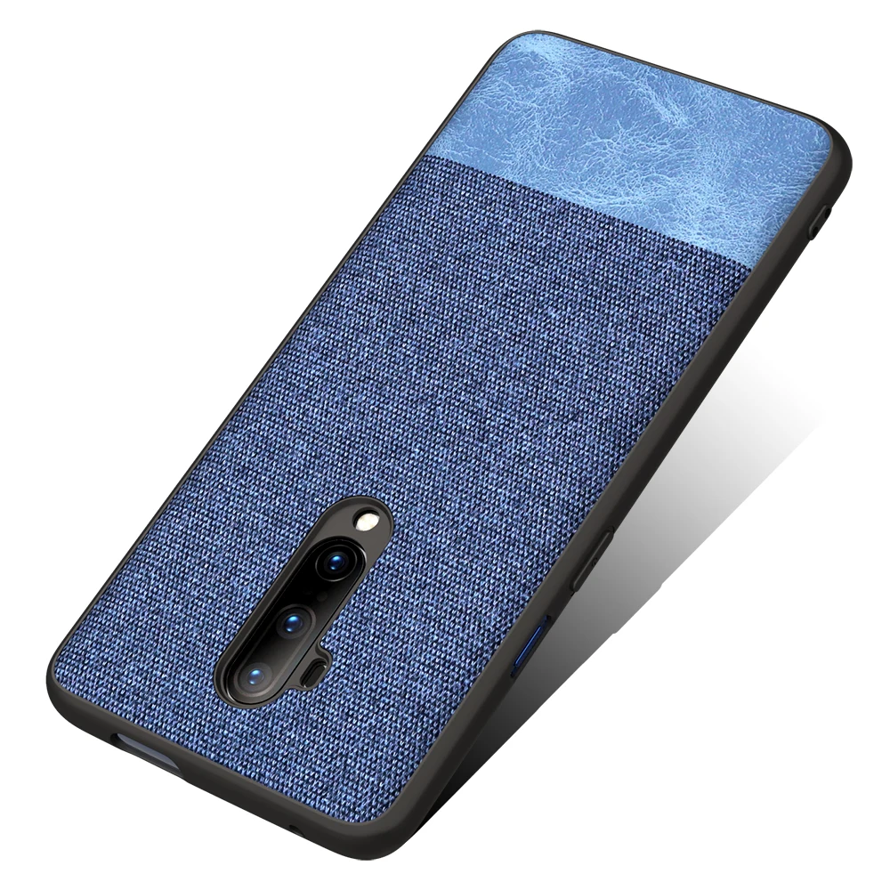 style 06 Для oneplus 7T Pro Чехол Мягкий силиконовый край+ твердая ткань текстура защитный чехол на заднюю панель для one plus 7T oneplus 7t 1+ 7T pro - Цвет: style 06