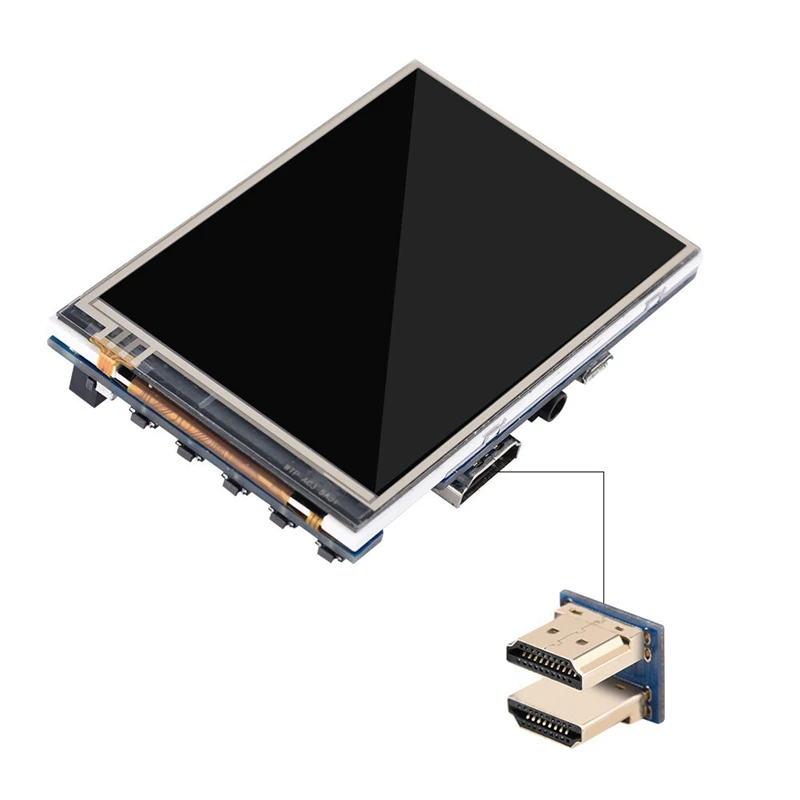 Waveshare 1080P IPS 60Fps 3 5 дюймов HDMI LCD Sn дисплей с Чехол разъем для Raspberry Pi|Мониторы| |
