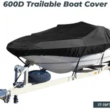 Лодочный подвесной водонепроницаемый чехол для лодки для катания на лыжах с v-корпусом, трейлер для рыбалки, лыжные профессиональные басовые лодки 14ft-16ft 17-19ft