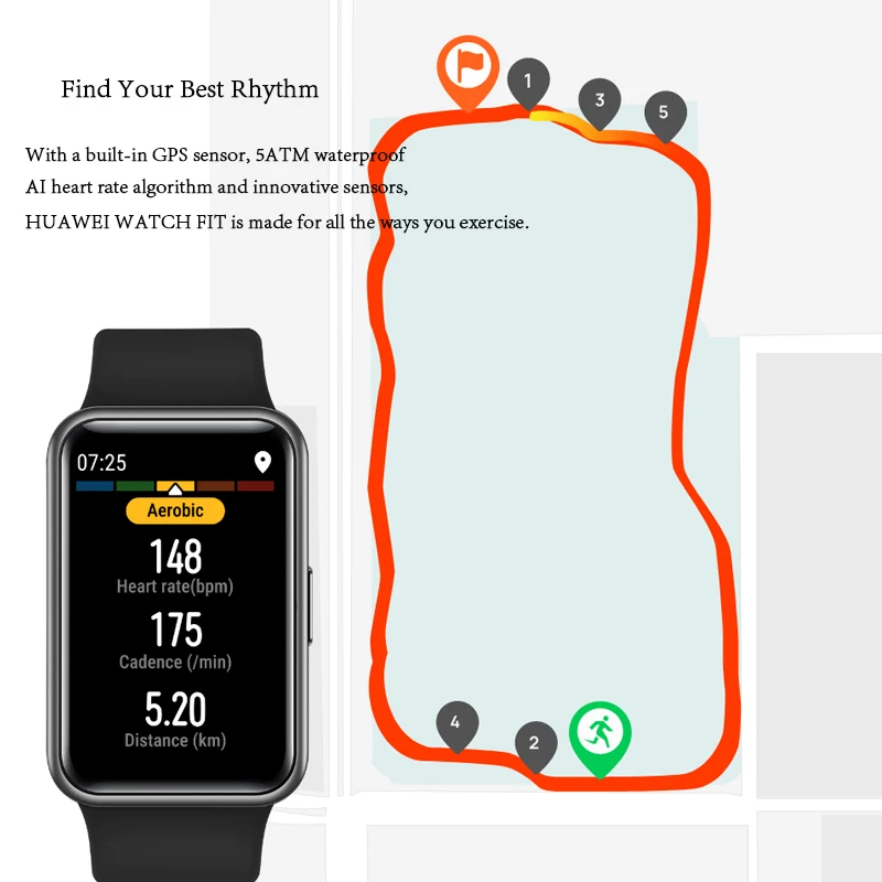 Global Version HUAWEI Watch FIT 1.64