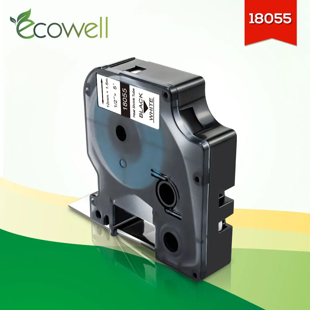 Промышленная этикетка Ecowell 18055 18051 18057 1805443 совместимая с термоусадочной трубкой