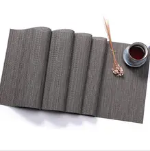 Fyjafon Table Runner PVC Non Slip Heat Resistant Easy to Clean Table Runners Kitchen Table Runner