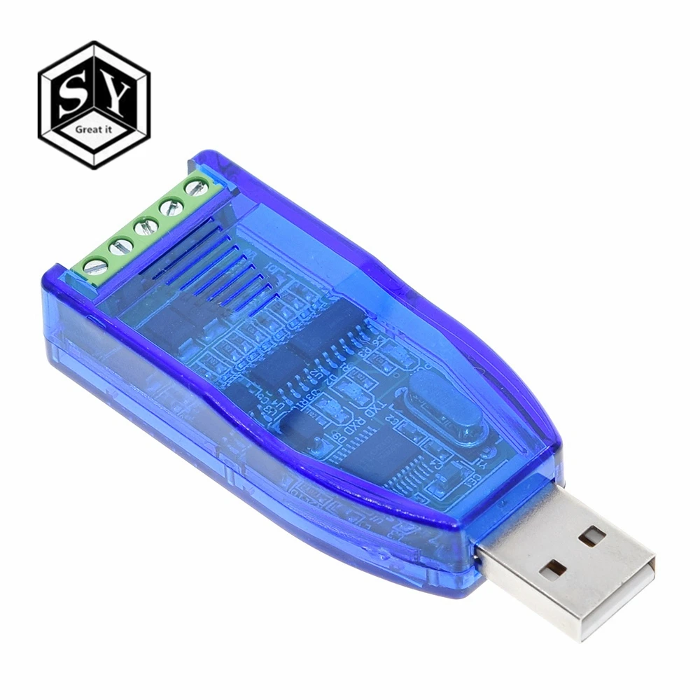 Отличный промышленный USB к RS485/422 преобразователь защиты от обновления CH340 RS485 конвертер для arduino