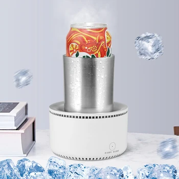 

12V Portable Car Heating Cup Mini Ice Cup Heating&Cooling Cup Coffee Tea Milk Heated Camping Car Accessoire Car Home Dual-Use