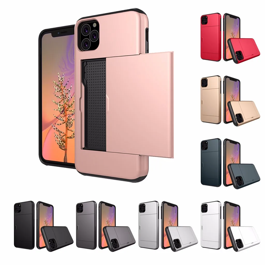 Защита от пыли с карманом для карт минимальный дизайн бумажник чехол телефона