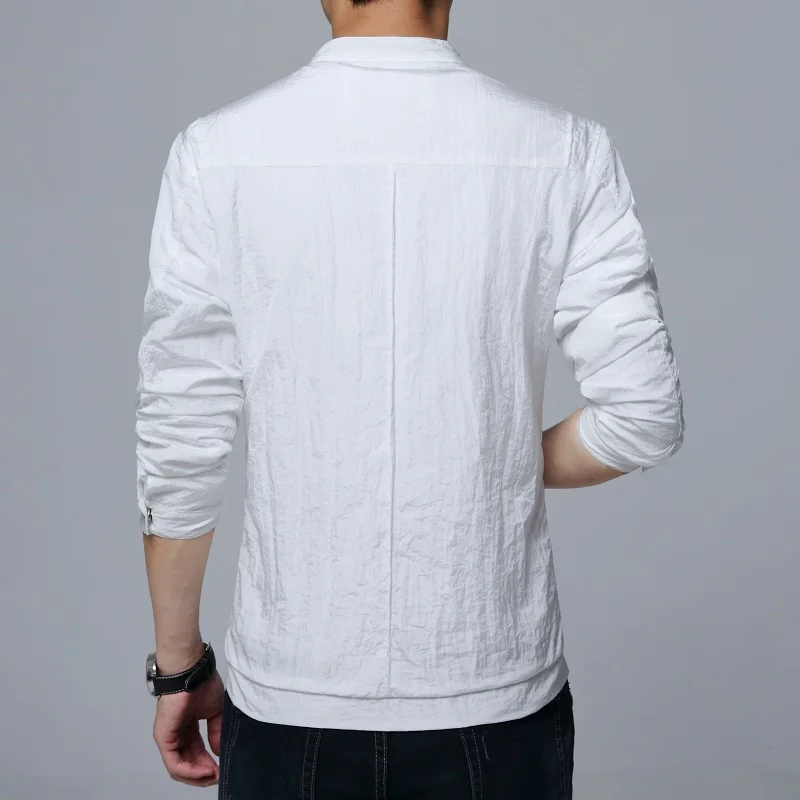 

2020 New Jacket Men Fashion Slim Casual Bomber Jacket Mens Autumn Sportswear outdoors top coat Plus Size M- 6XL