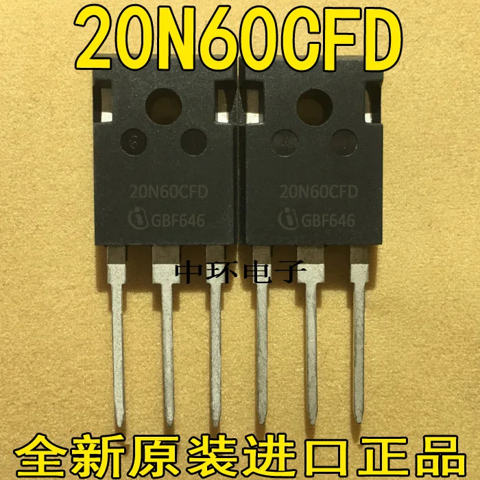 10 шт./лот SD20N60 20N60CFD 20N60-247 20A600Vx m y