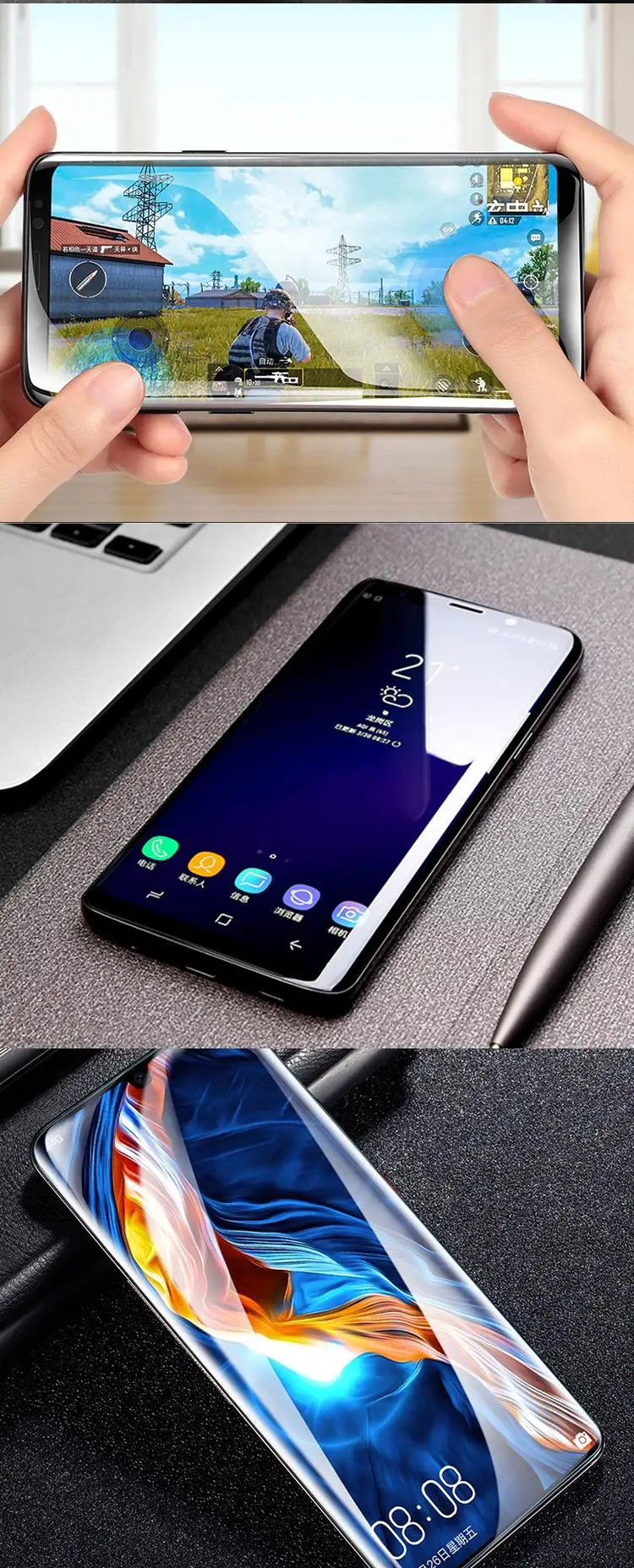 Не стеклянная пленка для iphone 11 Pro Max Гидрогелевая пленка для iphone 6 6splus 7 8Plus пленка для iphone X XR XS MAX Защитная пленка для экрана