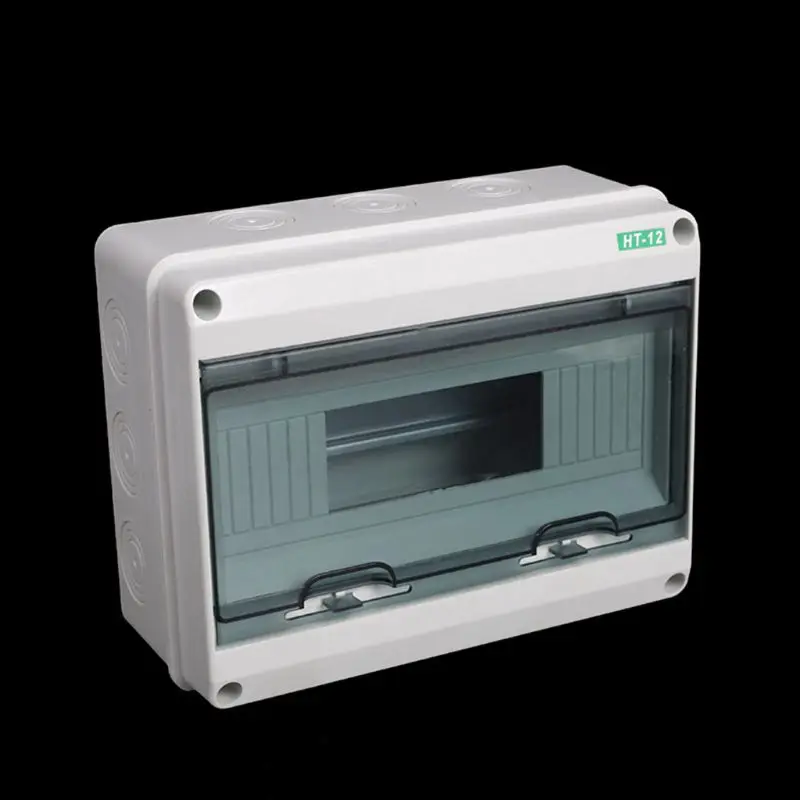HT Series 5/8/12/15/18/24Ways Household Illumination Electrical Distribution Box Waterproof Junction Wire Box Accessories afbeelding