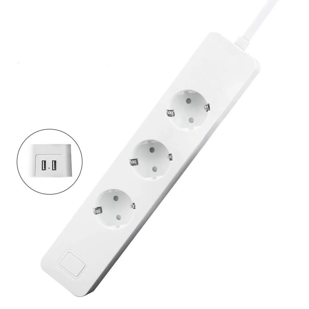 Wifi Smart power Strip выходы ЕС с usb-портом для зарядки Голосовое управление приложение синхронизации работа с Alexa 4 Google Home Assistant#4