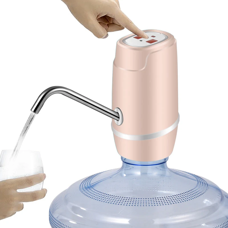 

USB Charge Electric Water Dispenser Portable Gallon Drinking Bottle Switch Smart Wireless Water Pump Water Treatment Appliances