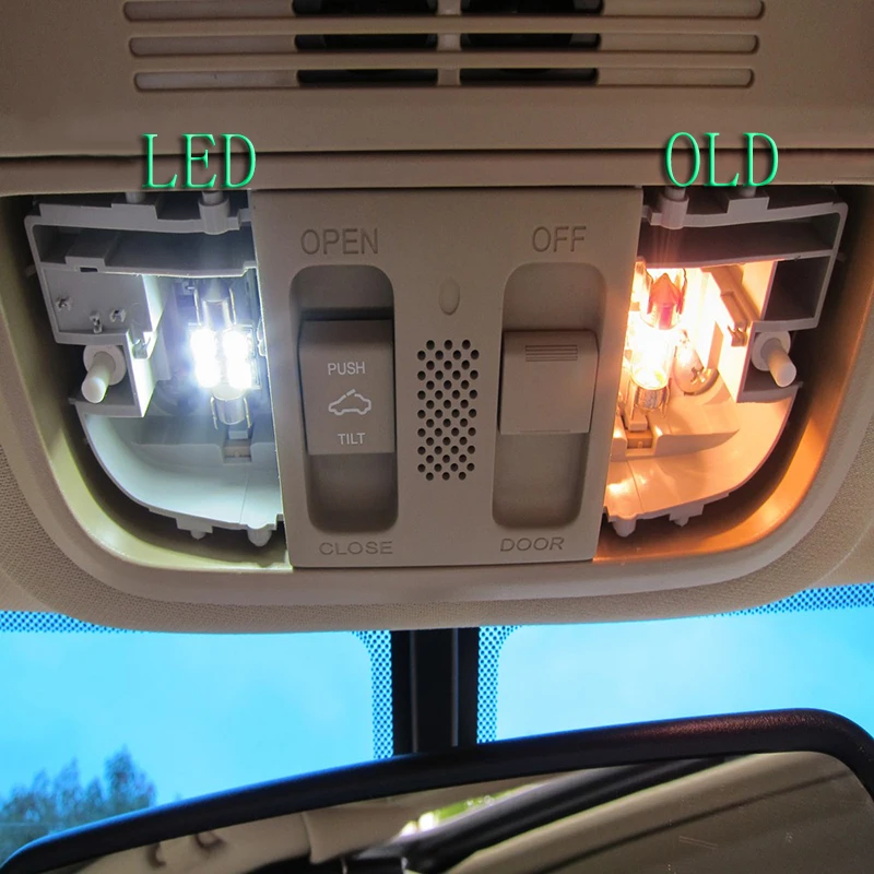 14 шт., CAN-bus, без ошибок, W5W, T10, светодиодный светильник для салона, комплект для Audi A3, 8 P, 2004-2013, посылка, Сменные лампы, белый, автомобильный стиль