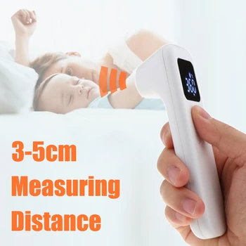 

Accurate Infrared Thermometer Forehead Baby Child Adult Non-contact Handheld Body/Object Temperature Measure IR Device