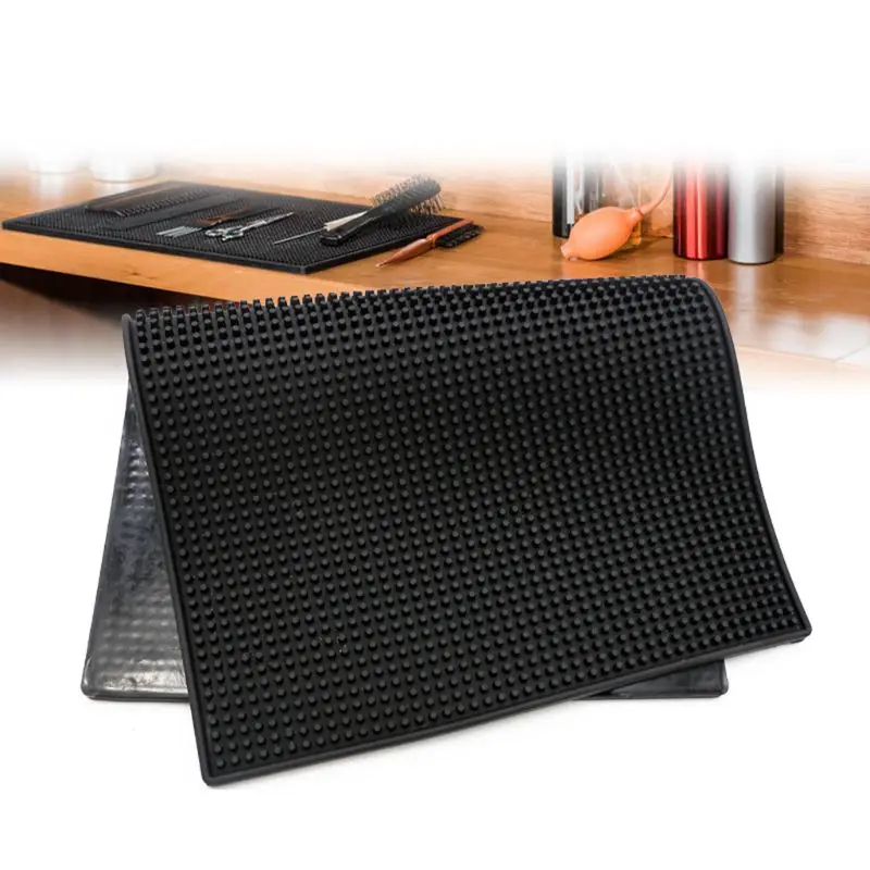  Professional Hairdressing Anti-skid Mat Table Soft PU Pad for Salon Use Tool Kit