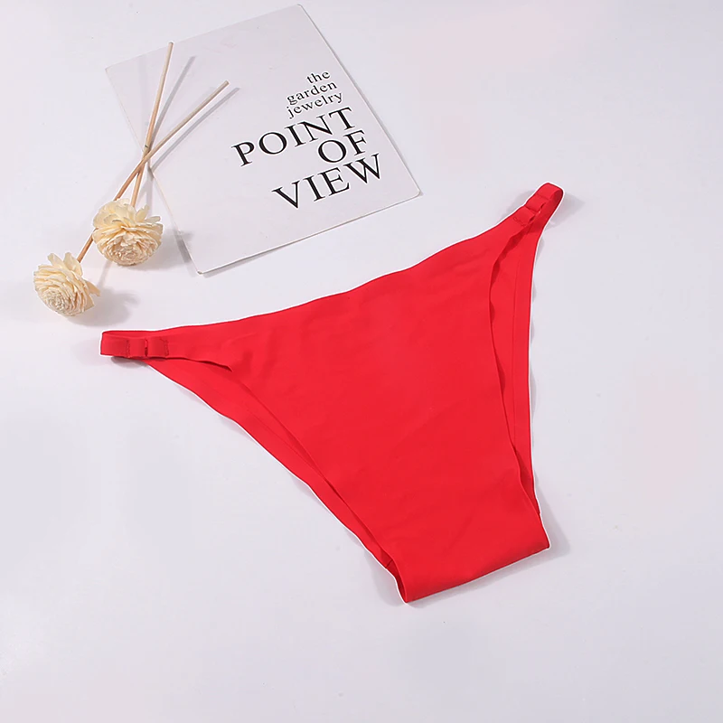 Женские бесшовные трусики стринги сексуальные танга экзотическое нижнее белье с