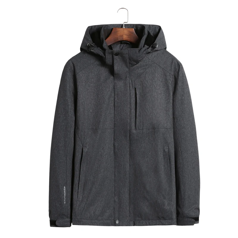 Размера плюс 8XL 7XL 6XL 5XL Новая зимняя мужская куртка из высококачественной ткани со