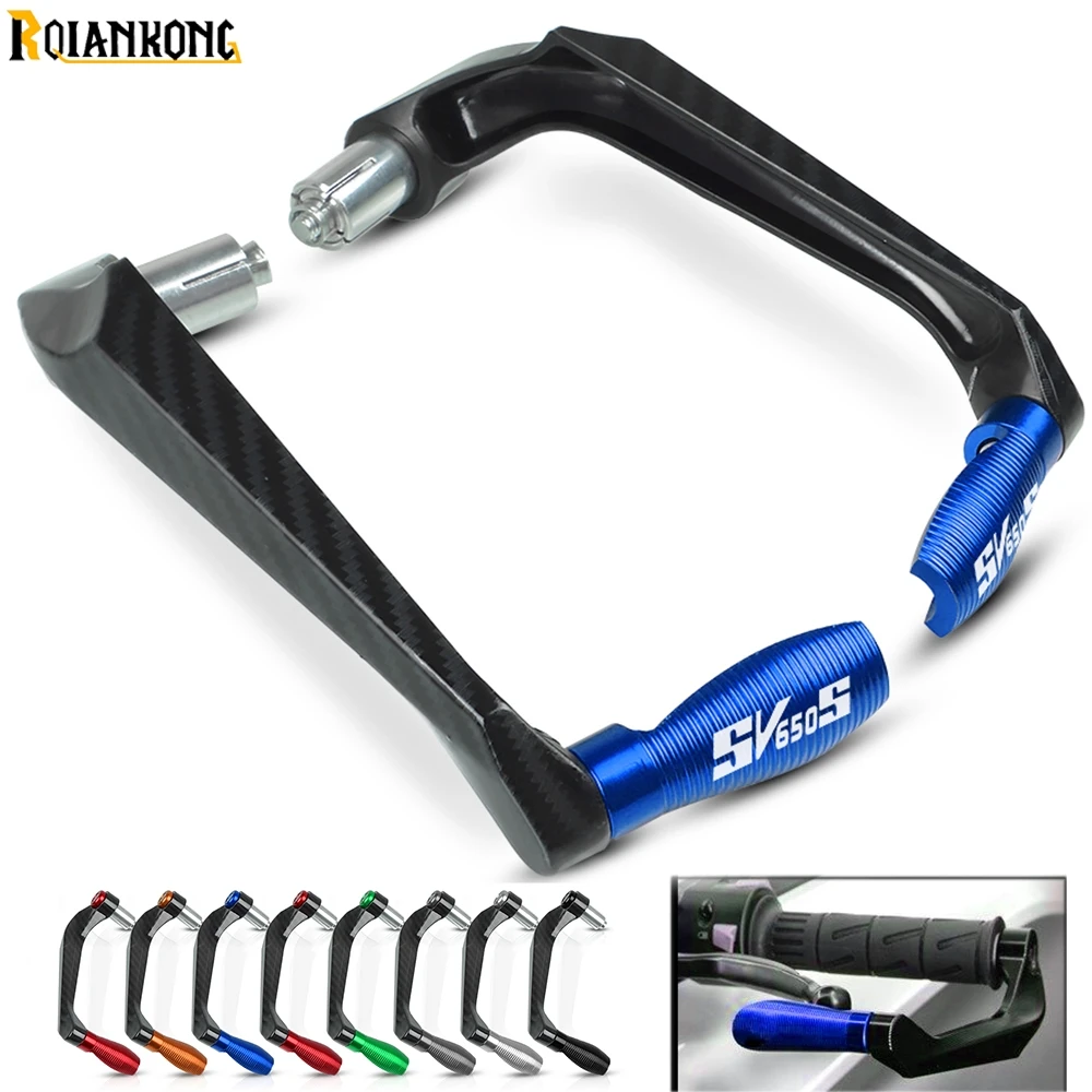 

Motorcycle Handlebar Grips Guard Brake Clutch Levers Guard Protector For Suzuki SV650 S 1999-2009 2008 2007 2006 20205 2004 2003