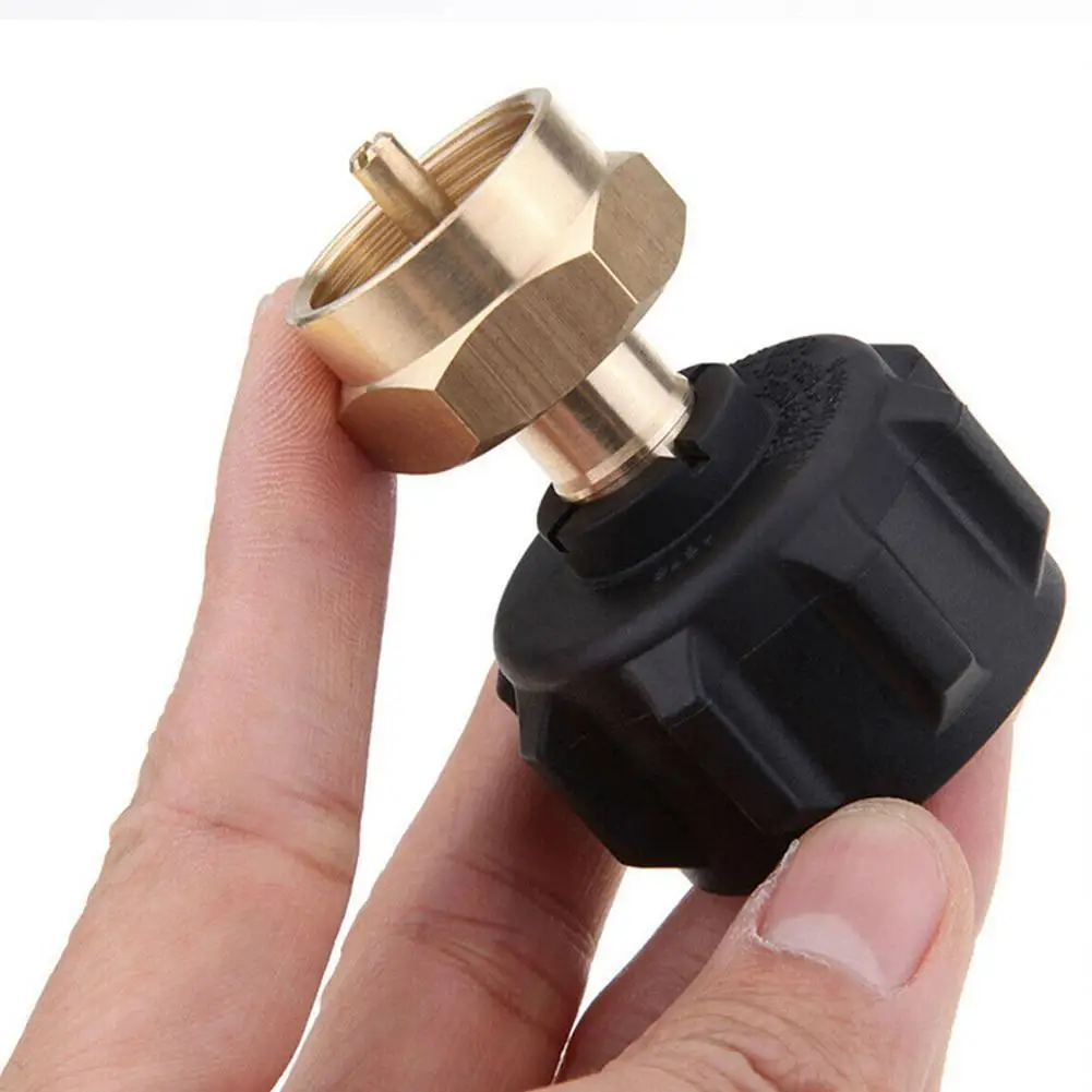 Camping outdoor gas tank charging joint stove conversion adapter Propane Bottle Refill Adapter Kit Small Cylinder Proper | Спорт и