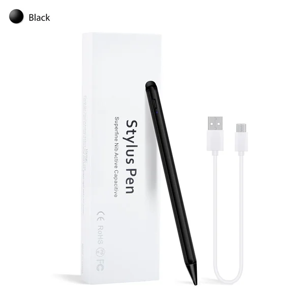 Планшет стилус для Apple iPad Pro 11 12,9 10,5 9,7 планшет активный стилус для iPad 10,2 Ipad mini 5 4 Air 1 2 3 - Цвета: Black