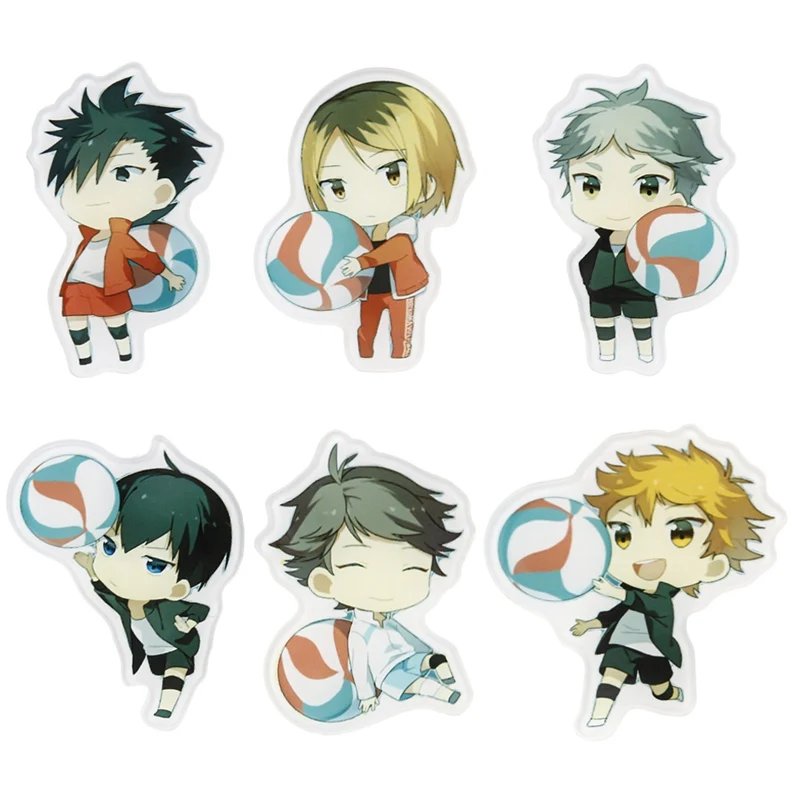 Красивая манга BadgesHaikyuu! Значки для косплея Hinata Shoyo брошь значок 58 мм в японском