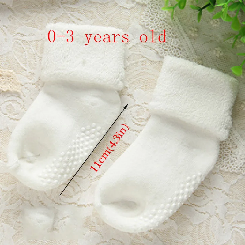 white with rubber 0-3Y хлопковые носки для новорожденных; сезон весна-лето; носки для маленьких мальчиков и девочек; носки для малышей; нескользящие носки-тапочки для новорожденных - Цвет: white with rubber
