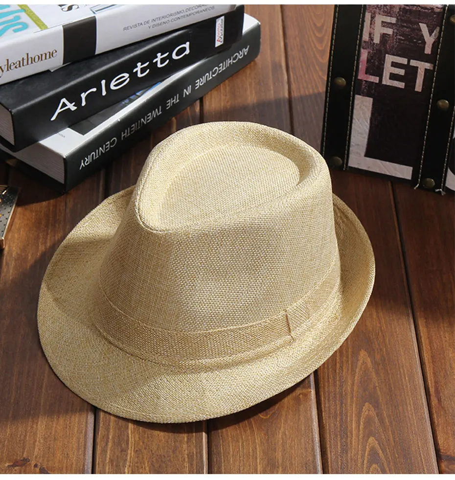 Летняя и осенняя шляпа Панама пляжная соломенная шляпа мужская европейская джазовая шляпа Женская Повседневная официальная одежда шапки модные шляпы от солнца