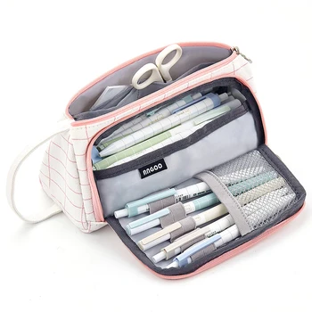 

Large Capacity Pencil Case for Girls School Boy Women's Cosmetic Bag Stationery for School Supplies Children's Pencil Cases Big