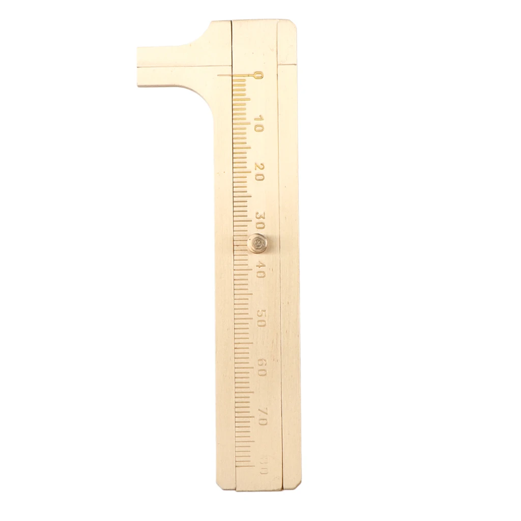 Portable Mini Sliding Gauge Bead Wire Jewelry Measuring Pocket Caliper Scale