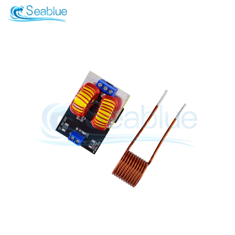 DC 12V 20A 120W Mini ZVS Induction Heating Board Flyback Driver Heater DIY Cooker+ Ignition Coil