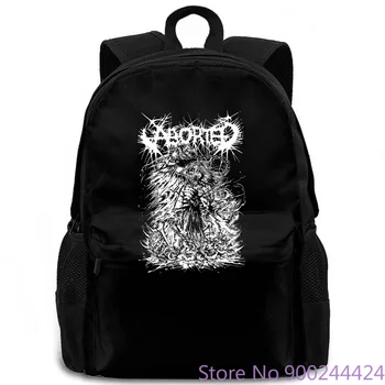 

Aborted Skeleton Ribs Aust Tour X Official Death Metal Print women men backpack laptop travel school adult student