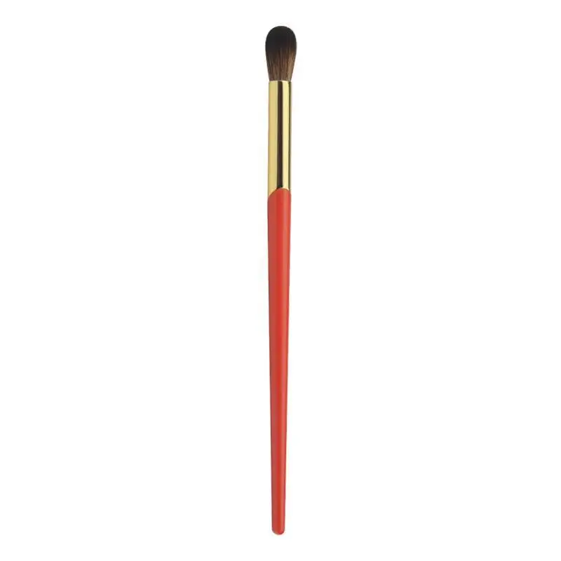 

High Quelity Red Smoky Eye Shadow Brush Caudal Eye shadow Foundation make-up Professional cosmetician Makeup tool 01#