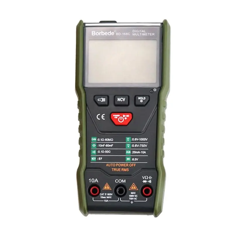 

Digital Multimeter Portable Auto-ranging Smart AC/DC Ammeter Voltmeter Meter