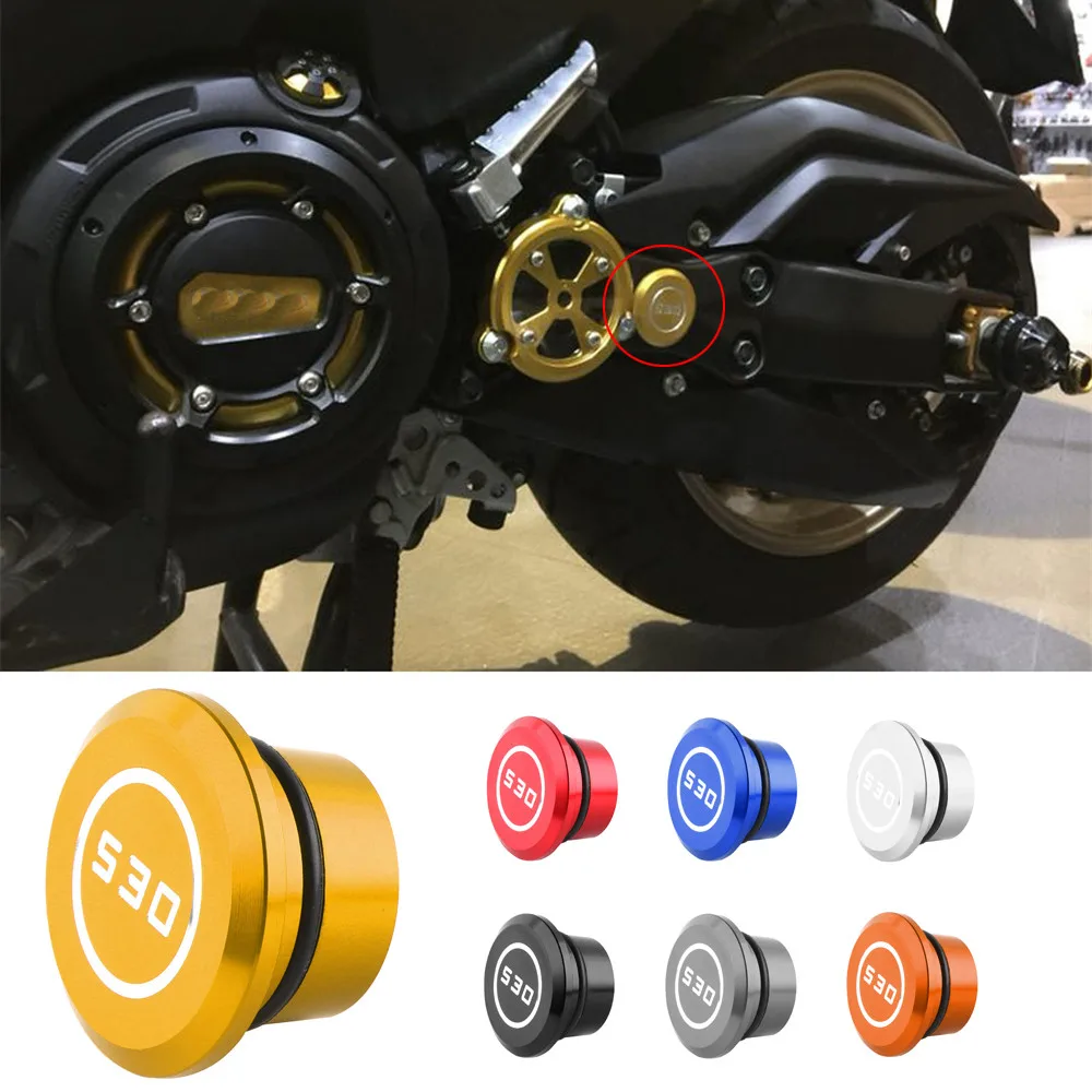 7 цветов отверстие крышка Рамка для мотоцикла CNC алюминиевый сплав рамка Крышка отверстие для Yamaha Tmax 530 отверстие крышка рамка 0,1 кг