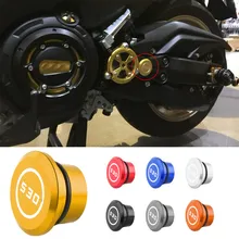 7 цветов отверстие крышка Рамка для мотоцикла CNC алюминиевый сплав рамка Крышка отверстие для Yamaha Tmax 530 отверстие крышка рамка 0,1 кг