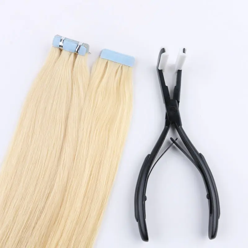 Tape Extensions Pliers 4.5cm Deck Shape Stainless Steel Multi-Functional Hair Tools Ergonomic Design |
