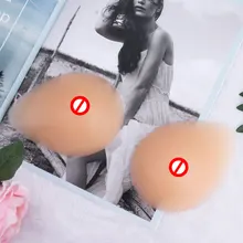 2 ultra-miękki silikonowy naturalny kształt piersi Waterdrop kształt fałszywe cycki klatki piersiowej Enhancer klocki dla Cross Dresser mastektomia proteza