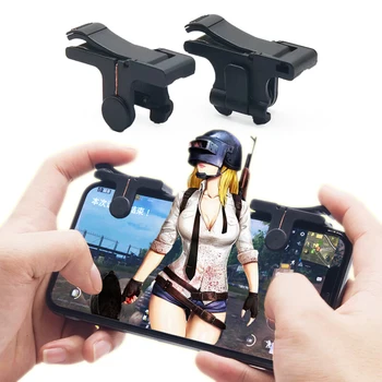 

Gamepad Joystick For PUBG Joypad Trigger Fire Button Aim L1 R1 Key L1R1 Shooter Controller For PUBG iPhone Mobile Phone Game Pad