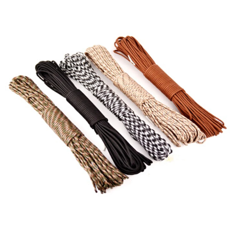 

5 Meters 7 Stand Cores Paracord for Survival Dia.4mm Parachute Cord Lanyard Camping Climbing Camping Rope Hiking Clothesline