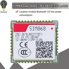 1PC SIM868 GSM GPRS Bluetooth GNSS, moduł GSM SMS, zamiast SIM808 SIM908