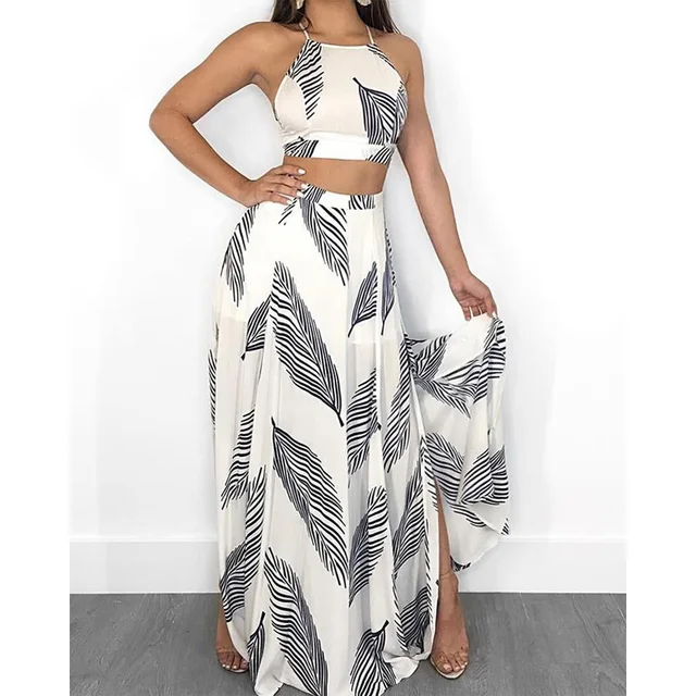 Split Maxi Skirt Set|Dress Suits 