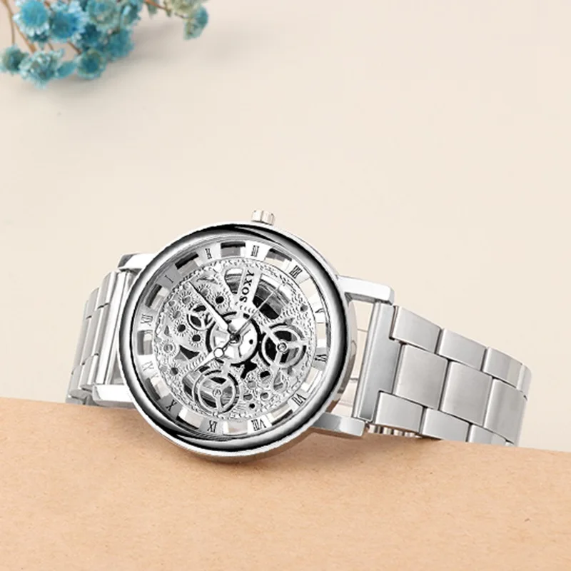 Новые модные часы Мужские кварцевые часы с большим циферблатом мужские часы Топ люксовый бренд часы Relogio Masculino