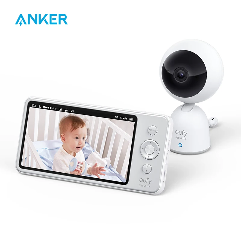 Eufy Security Video And Audio Baby Monitor, 720p Resolution, Large 5”  Display, 5,200 Mah Battery, 2-way Audio, Night Vision - Baby Monitor -  AliExpress