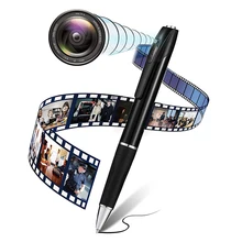 Mini Camera Full HD 1080P Portable Pocket Pen Camera Wireless Micro Digital Cam Video Recorder for Business Conference Study